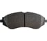 Тормозные колодки передние CTR GK0434 3