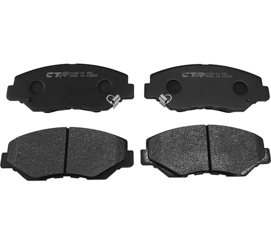 Колодки тормозные передние CTR GK0333