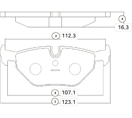 Колодки тормозные задние CTR GK0002
