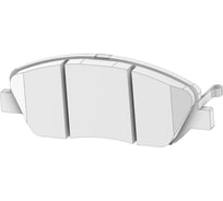 Колодки тормозные передние CTR GK1262