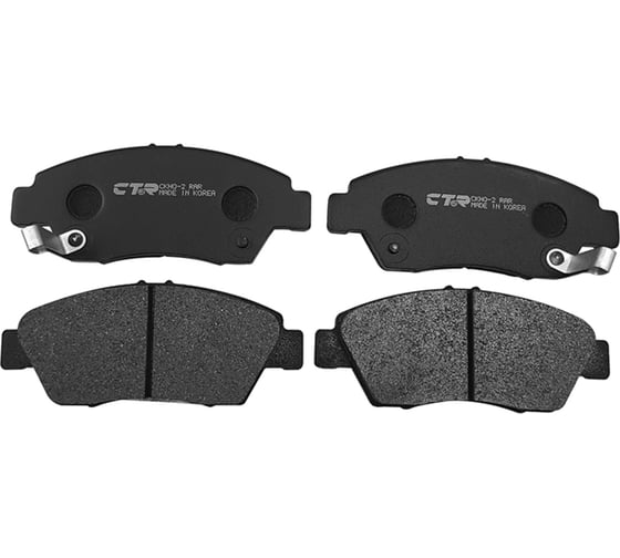 Колодки тормозные передние CTR GK0319