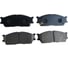 Колодки тормозные передние CTR GK0529 4