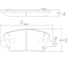 Колодки тормозные задние CTR GK1388 5