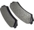 Колодки тормозные задние CTR GK1069 3