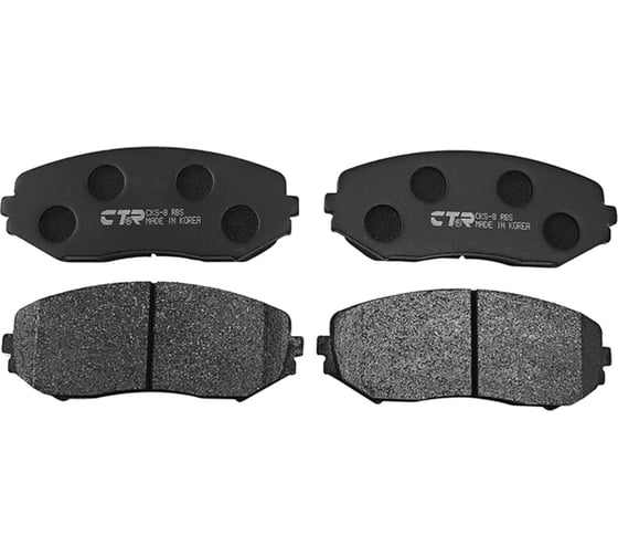 Колодки тормозные передние CTR GK0948