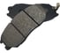 Колодки тормозные передние CTR GK0470 3
