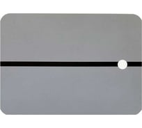 Металлические тест-пластины для выкраса / карточки тест-напылов, цвет светло-серый, 100 шт A1 100GC-100