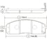 Тормозные колодки передние CTR GK0530 1