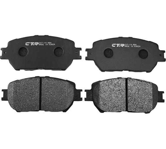 Тормозные колодки передние CTR GK1033