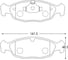 Тормозные колодки CTR GK1338 1