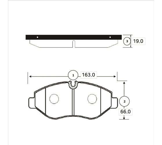 Тормозные колодки CTR GK0071 1