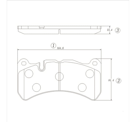 Тормозные колодки CTR GK0078 1
