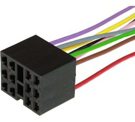 Соединительная колодка кнопки аварийного сигнала Nord-Yada 2108-2112 (с проводами) 907517