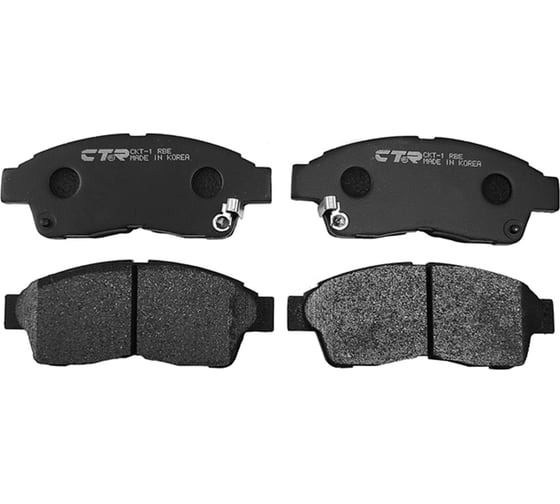 Колодки тормозные передние CTR GK1015