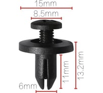 Клипса крепежная для а/м Honda бампера 91502-SZ5-003, 10 шт Nord-Yada 909185