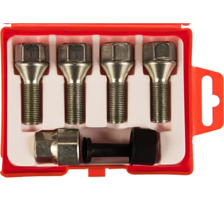 Болты-секретки E1 Heyner M12x1,25 L=31мм ключ 19 853000