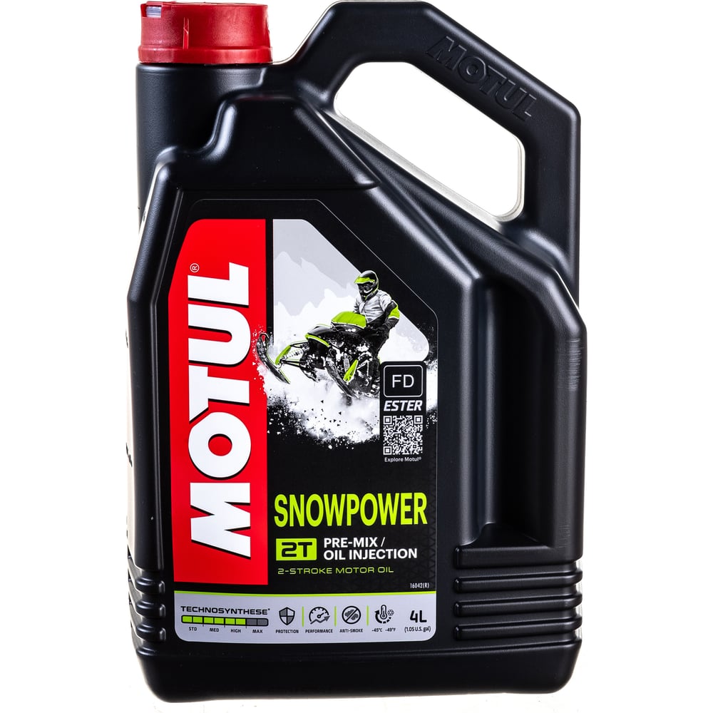 Масло для снегоходов Snowpower 2T 4 л MOTUL 105888 - выгодная цена ...