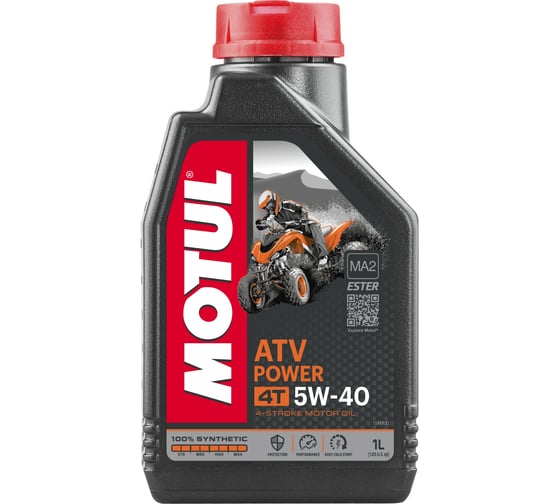 Масло для ATV POWER 4T 5W40 1 л MOTUL 105897