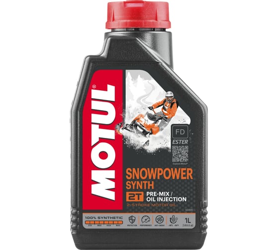 Масло для снегоходов SNOWPOWER SYNTH 2T 1 л MOTUL 108209