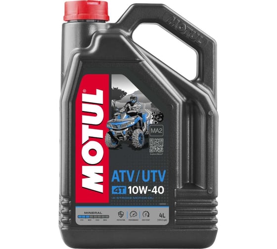 Масло для ATV-UTV 4T 10W40 4 л MOTUL 105879