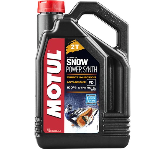 Масло для снегоходов SNOWPOWER SYNTH 2T 4 л MOTUL 108210 1