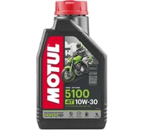 Моторное масло 5100 4T SAE 10W30 1 л MOTUL 104062 15965475