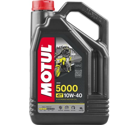 Моторное масло 5000 4T SAE 10W40 4 л MOTUL 104056
