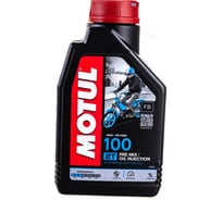 Моторное масло 100 2T 1 л MOTUL 104024