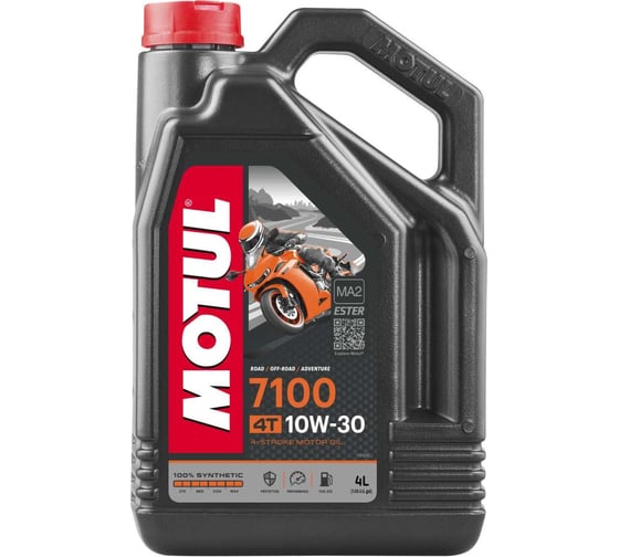 Моторное масло 7100 4T SAE 10W30 4 л MOTUL 104090