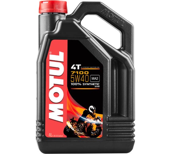Моторное масло 7100 4T SAE 5W40 4 л MOTUL 104087 1