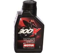 Моторное масло 300 V 4T FL Road Racing SAE 15W50 1 л MOTUL 104125