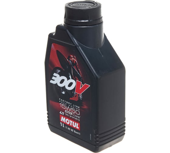 Моторное масло 300 V 4T FL Road Racing SAE 15W50 1 л MOTUL 104125