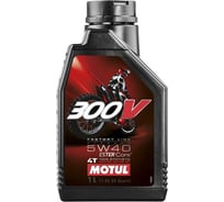 Моторное масло 300 V 4T Off Road SAE 5W40 1 л MOTUL 104134