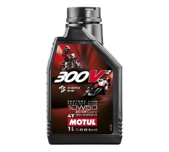 Моторное масло 300V 4T FACTORY LINE 10W50 1 л MOTUL 108586 1