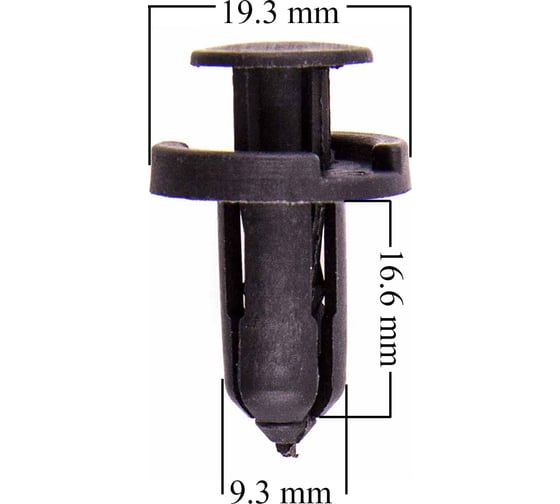 Клипса для бампера HONDA/MITSUBISHI/NISSAN SKYWAY 049 S05601049