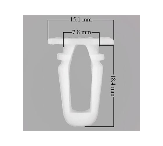 Клипса универсальная SKYWAY 136 S05601136