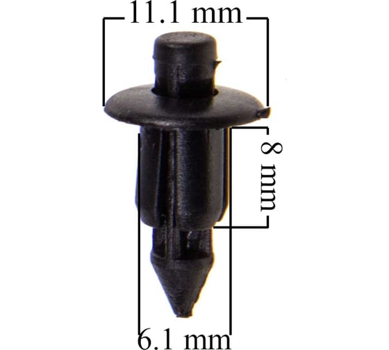 Клипса для переднего бампера NISSAN CEFIRO/DATSUN/LAUREL, MITSUBISHI LEGNUM SKYWAY 258 S05601258
