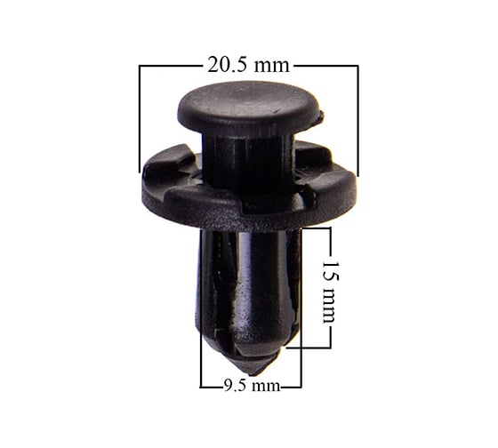 Клипса 50 шт SUBARU IMPREZA/LEGACY/FORESTER SKYWAY 187 S05601187