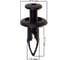 Клипса для деталей кузова TOYOTA LAND CRUISER PRADO SKYWAY 180 S05601180 1