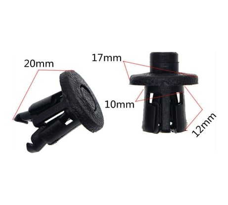 Клипса крепежная для а/м Honda, Lexus, Mazda, 90467-09139 10 шт Nord-Yada 909219