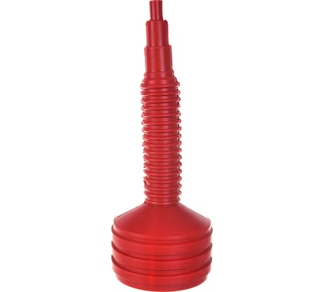 Воронка для бензина с сеткой и гофрой ГЛАВДОР Special GL-795, красная 54859