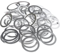 Набор алюминиевых шайб JTC размер: толщина 1.5, внутр. д. 20.4, наружн. д. 25.8 50 шт. 2018A