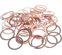 Набор медных шайб JTC размер: толщина 1.4, внутр. д. 17.3, наружн. д. 20.8 50 шт. 20161