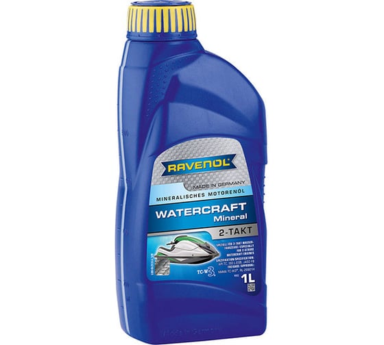 Моторное масло Watercraft Mineral 2-Takt 1 л RAVENOL 1153210-001-01-999 1