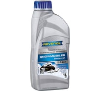 Масло для снегоходов Snowmobiles Teilsynth. 2-Takt 1 л RAVENOL 1152310-001-01-999