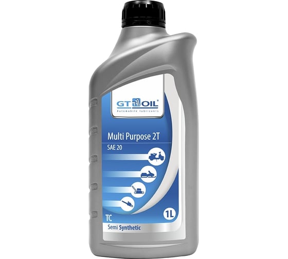 Масло Multi Purpose 2T, SAE 20, API TC, 1 л GT OIL 8809059407660