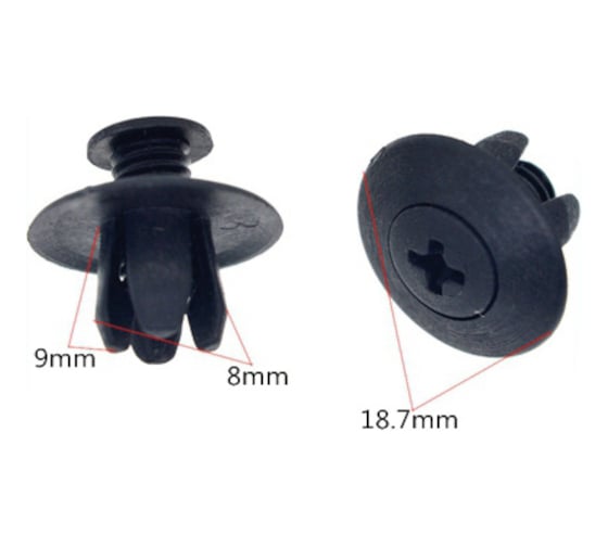 Клипса крепежная для а/м Suzuki брызговика ub39-45-919 10 шт Nord-Yada 909182