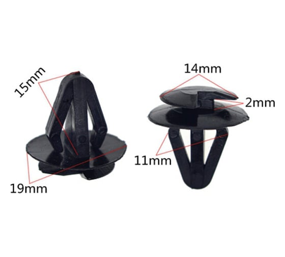 Клипса крепежная для а/м Mazda, Toyota обшивки двери 9927-40-822 10 шт Nord-Yada 909153