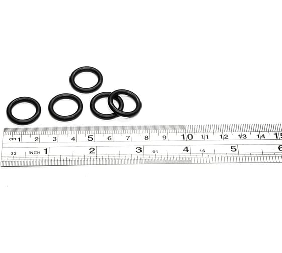Кольцо резиновое O-ring 10 шт, 014-019-30 (013.6-3.0) NBR70 HIMPT 00-00018934 1