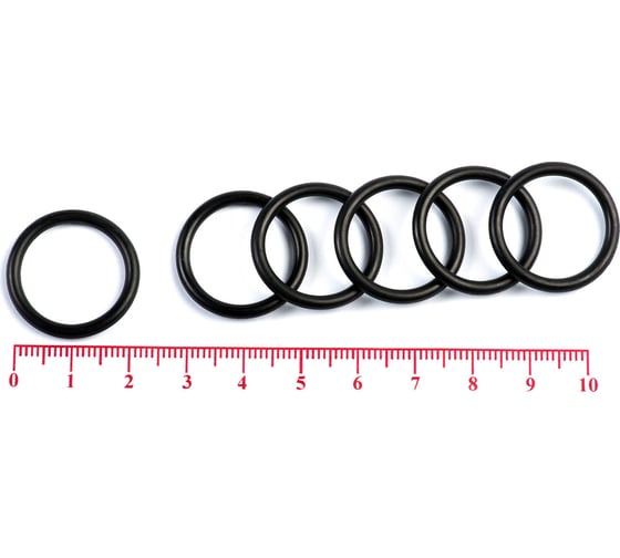 Кольцо резиновое O-ring 10 шт, 019-023-25 (018.5-2.5) NBR70 HIMPT 00-00018940